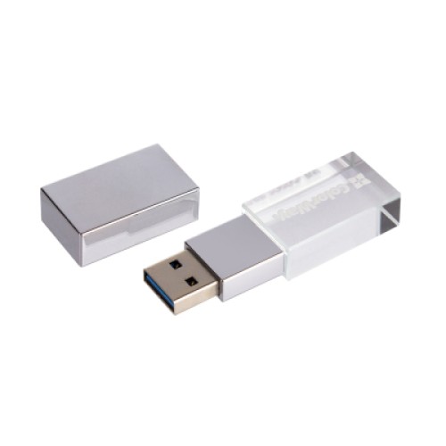 USB флеш накопитель ColorWay 32GB 3.0 Transparent (CW-USBCL32)