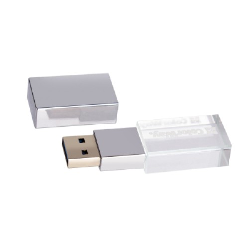USB флеш накопитель ColorWay 32GB 3.0 Transparent (CW-USBCL32)