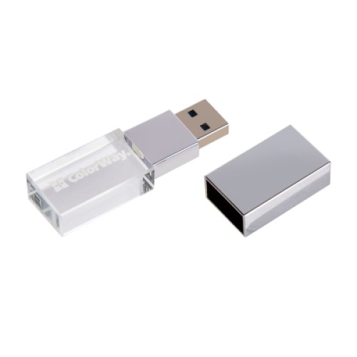USB флеш накопитель ColorWay 64GB ColorWay Crystal USB 3.0 (CW-USBCL64)