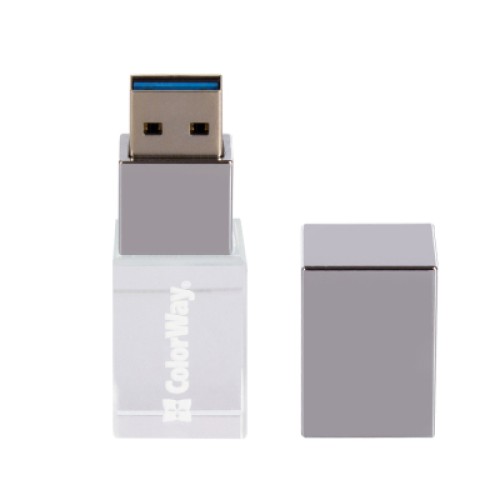 USB флеш накопитель ColorWay 64GB ColorWay Crystal USB 3.0 (CW-USBCL64)