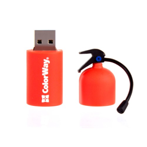 USB флеш накопитель ColorWay Fire 32 GB USB 3.0 Red (CW-USBFE32)