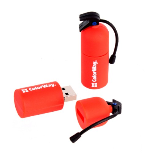 USB флеш накопитель ColorWay Fire 32 GB USB 3.0 Red (CW-USBFE32)