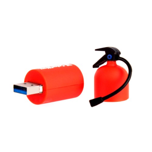 USB флеш накопитель ColorWay Fire 64 GB USB 3.0 Red (CW-USBFE64)