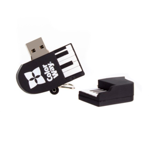 USB флеш накопитель ColorWay Piano 32 GB 3.0 Black (CW-USBPO32)