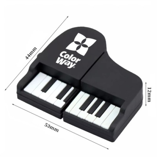 USB флеш накопитель ColorWay Piano 32 GB 3.0 Black (CW-USBPO32)