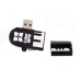 USB флеш накопитель ColorWay Piano 64 GB 3.0 Black (CW-USBPO64)