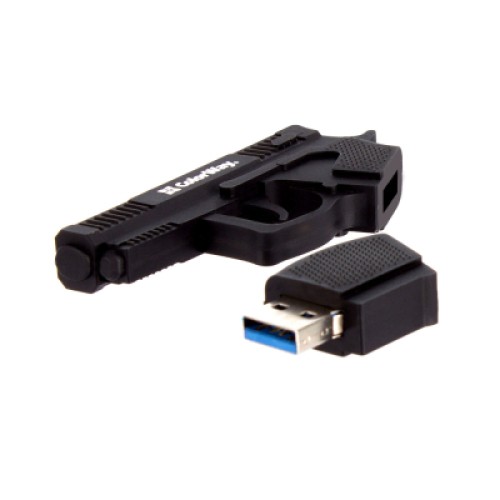 USB флеш накопитель ColorWay Pistol 32 GB 3.0 Black (CW-USBPL32)