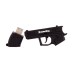USB флеш накопитель ColorWay Pistol 32 GB 3.0 Black (CW-USBPL32)