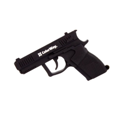 USB флеш накопитель ColorWay Pistol 32 GB 3.0 Black (CW-USBPL32)