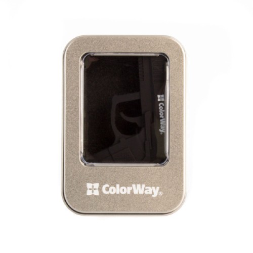USB флеш накопитель ColorWay Pistol 64 GB 3.0 Black (CW-USBPL64)