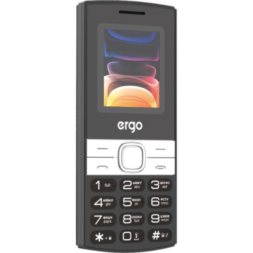 Мобильный телефон Ergo B185 Black