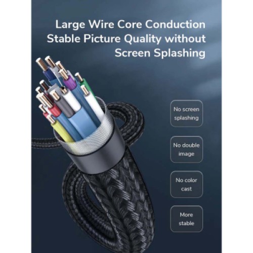 Кабель мультимедийный DisplayPort M to HDMI M 1.8m 4K30Hz Cabletime (CA915323) Кабель мультимедийный DisplayPort M to HDMI M 1.8m 4K30Hz Cabletime (CA915323)