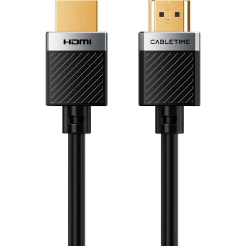 Кабель мультимедийный HDMI M to HDMI M 10.0m V2.0 4K60Hz Cabletime (CA915811) Кабель мультимедийный HDMI M to HDMI M 10.0m V2.0 4K60Hz Cabletime (CA915811)