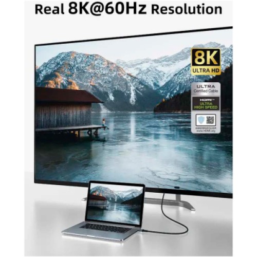 Кабель мультимедийный HDMI M to HDMI M 3.0m V2.1 8K60Hz Cabletime (CA915842) Кабель мультимедийный HDMI M to HDMI M 3.0m V2.1 8K60Hz Cabletime (CA915842)