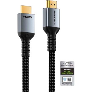 Кабель мультимедійний HDMI M to HDMI M 3.0m V2.1 8K60Hz Cabletime (CA915842)