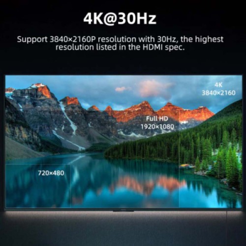 Кабель мультимедийный USB-C to HDMI M 3.0m V1.4 4K30Hz Cabletime (CA915378) Кабель мультимедийный USB-C to HDMI M 3.0m V1.4 4K30Hz Cabletime (CA915378)