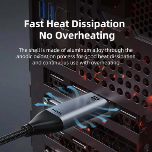 Кабель мультимедийный USB-C to HDMI M 3.0m V1.4 4K30Hz Cabletime (CA915378) Кабель мультимедийный USB-C to HDMI M 3.0m V1.4 4K30Hz Cabletime (CA915378)