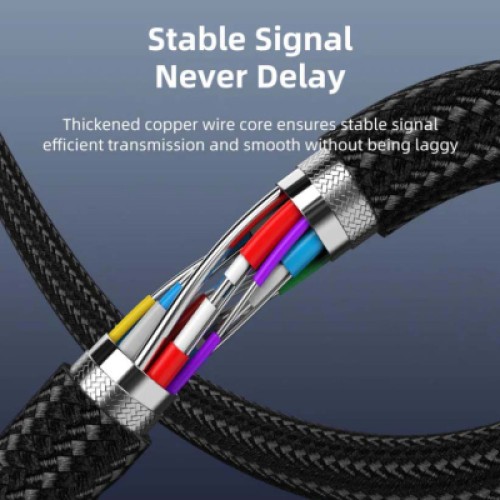 Кабель мультимедийный USB-C to HDMI M 3.0m V1.4 4K30Hz Cabletime (CA915378) Кабель мультимедийный USB-C to HDMI M 3.0m V1.4 4K30Hz Cabletime (CA915378)