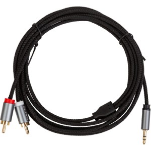 Кабель мультимедійний 3.5mm M to 2xRCA M 3.0m Cabletime (CA914067)