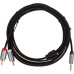 Кабель мультимедийный 3.5mm M to 2xRCA M 3.0m Cabletime (CA914067) Кабель мультимедийный 3.5mm M to 2xRCA M 3.0m Cabletime (CA914067)