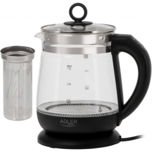 Электрочайник Adler AD 1299 black (AD1299b)