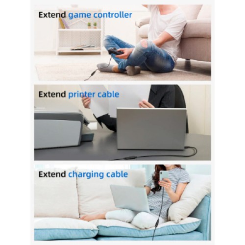 Дата кабель USB 3.0 AM/AF 2.0m Cabletime (CA915408) Дата кабель USB 3.0 AM/AF 2.0m Cabletime (CA915408)