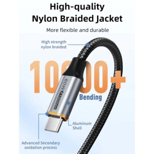 Дата кабель USB 3.1 AM to USB-C 1.5m Cabletime (CA915231) Дата кабель USB 3.1 AM to USB-C 1.5m Cabletime (CA915231)