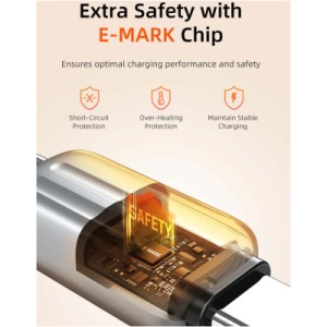 Дата кабель USB-C to USB-C 2.0m PD240W Cabletime (CA915736)