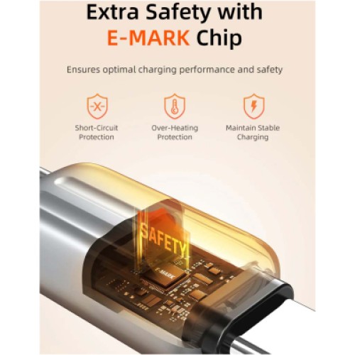 Дата кабель USB-C to USB-C 2.0m PD240W Cabletime (CA915736) Дата кабель USB-C to USB-C 2.0m PD240W Cabletime (CA915736)