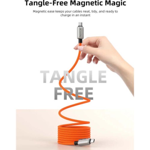 Дата кабель USB-C to USB-C 2.0m PD240W magnetic Cabletime (CA915729) Дата кабель USB-C to USB-C 2.0m PD240W magnetic Cabletime (CA915729)