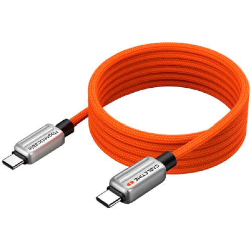 Дата кабель USB-C to USB-C 2.0m PD240W magnetic Cabletime (CA915729) Дата кабель USB-C to USB-C 2.0m PD240W magnetic Cabletime (CA915729)
