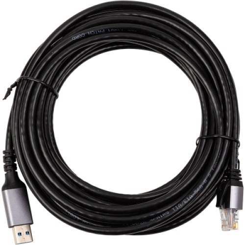Дата кабель USB AM to RJ45 Ethernet 7.5m CAT6 UTP PowerPlant (CA915019) Дата кабель USB AM to RJ45 Ethernet 7.5m CAT6 UTP PowerPlant (CA915019)