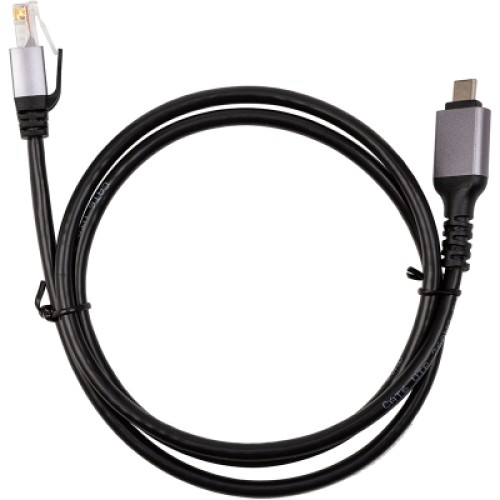 Дата кабель USB-C to RJ45 Ethernet 1.0m PowerPlant (CA914913) Дата кабель USB-C to RJ45 Ethernet 1.0m PowerPlant (CA914913)