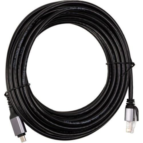 Дата кабель USB-C to RJ45 Ethernet 7.5m PowerPlant (CA914951) Дата кабель USB-C to RJ45 Ethernet 7.5m PowerPlant (CA914951)