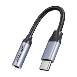 Переходник USB-C M to 3.5mm F Cabletime (CA915361)