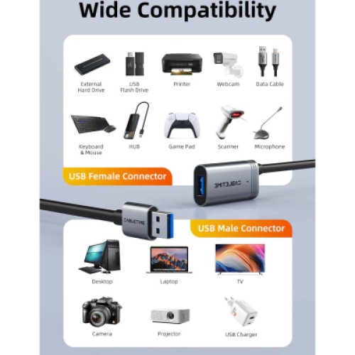 Дата кабель USB 3.0 AM/AF 20.0m active Cabletime (CA915194) Дата кабель USB 3.0 AM/AF 20.0m active Cabletime (CA915194)