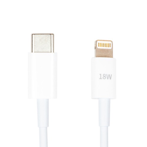 Дата кабель USB-C to Lightning 1.0m 18W PowerPlant (CA913268) Дата кабель USB-C to Lightning 1.0m 18W PowerPlant (CA913268)