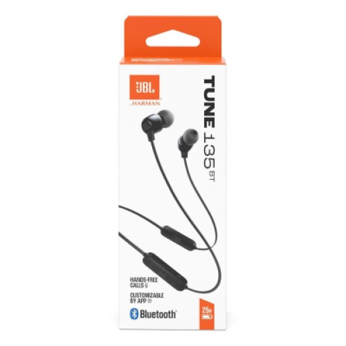 Наушники JBL Tune 135BT Black (JBLT135BTBLK)