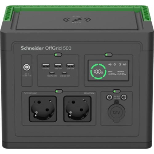 Зарядная станция Schneider Electric 500, 517Wh (PPS500-GR) Зарядная станция Schneider Electric 500, 517Wh (PPS500-GR)