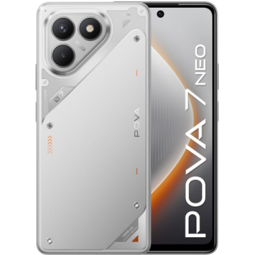 Мобильный телефон Tecno POVA 7 Neo 8/128Gb Magic Silver (4894947086809)