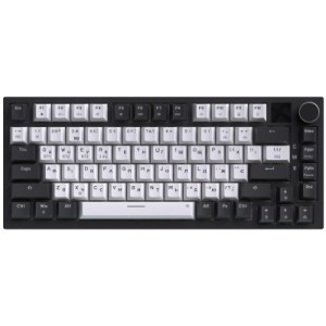 Клавіатура GamePro Asgard Valhalla Pro Rainy Switch Bluetooth/2.4G/USB USB White with display (MK160W-D-Pro)