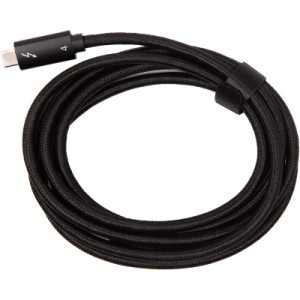 Дата кабель USB-C to USB-C 2.0m Thunderbolt 4 100W (20V/5A) 8K60Hz PowerPlant (CA915040)