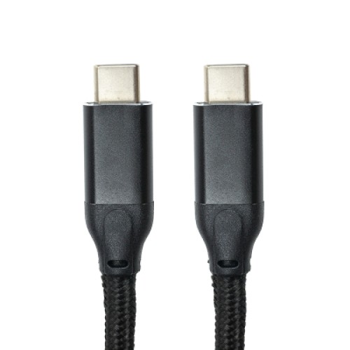 Дата кабель USB-C to USB-C 3.0m PD60W black San Guan (CA914104) Дата кабель USB-C to USB-C 3.0m PD60W black San Guan (CA914104)