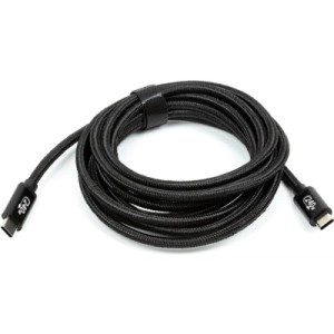 Дата кабель USB-C to USB-C 3.0m PD240W black San Guan (CA914128)