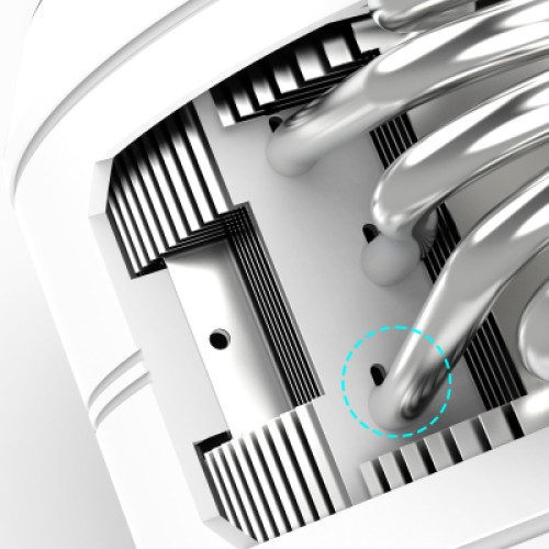 Кулер для процессора Zalman ZET5WHITE Кулер для процессора Zalman ZET5WHITE