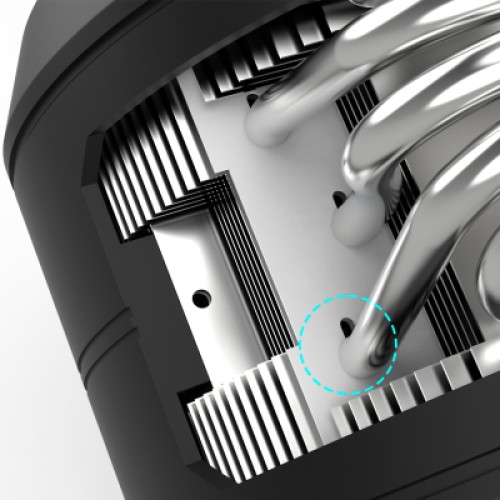 Кулер для процессора Zalman ZET5BLACK Кулер для процессора Zalman ZET5BLACK