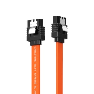 Кабель для передачі даних SATA III 0.5m Cabletime (CA915897)