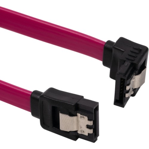 Кабель для передачи данных SATA III 0.3m 90° corner PowerPlant (CA914340)