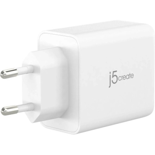 Зарядное устройство J5create 1xUSB + 2xUSB-C 65W GaN QC3.0/PD/PPS (JUP3365E-EN)