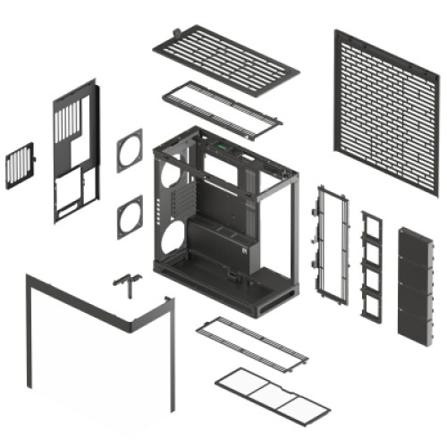 Корпус для ПК HAVN HS 420 Base Edition Black (HVN-CA-HS420-06)